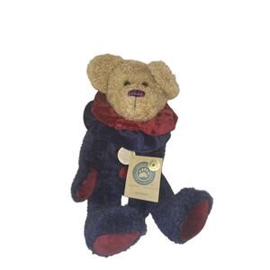 Vintage Boyds 90s Mr. Barnum Clown Overalls Collectible Bear Present Gift